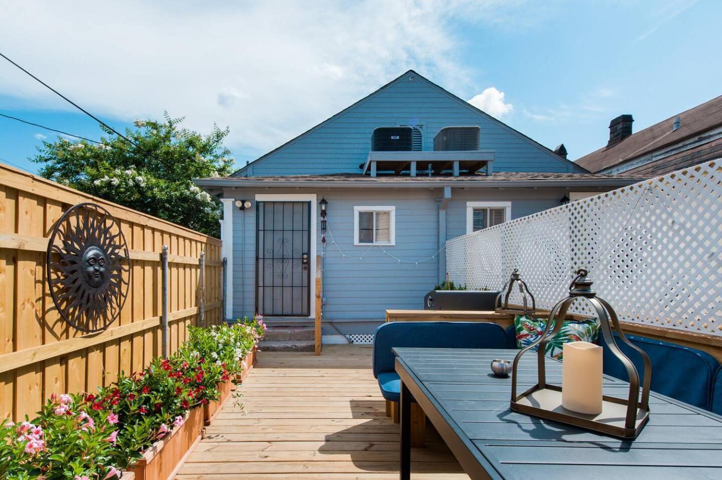 Апартаменты Shotgun Craftman House With Private Patio Новый Орлеан Экстерьер фото